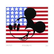 Disney Fine Art - Mickeymerica By Tennessee Loveless