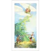 Disney Fine Art - Mickey and the Beanstalk By Toby Bluth