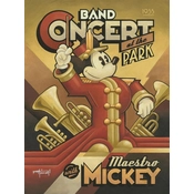 Disney Fine Art - Maestro Mickeys Band Concert By Mike Kungl