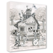 Disney Fine Art - Mickey Mouse Clubhouse Disney 100th Edition By Michelle St Laurent