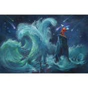 Disney Fine Art - Mickey Creates the Magic From The Movie Fantasia By Michael Humphries