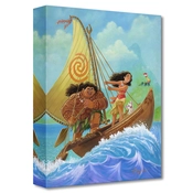 Disney Fine Art - Moana Knows the Way By Tim Rogerson