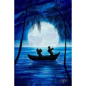 Disney Fine Art - Moonlight Moment By Stephen Fishwick