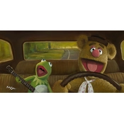 Disney Fine Art - Movin Right Along The Muppets By Rob Kaz 