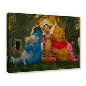 Disney Fine Art - Pooh and His Pals From Winnie The Pooh By Jared Franco