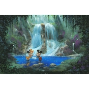 Disney Fine Art - Love in the Rainforest Premiere Edition By James Coleman