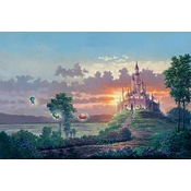 Disney Fine Art - Blessings for the Princess - From Disney Sleeping Beauty By Rodel Gonzalez