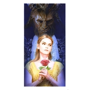 Disney Fine Art - La Belle Et La Bete From Beauty and The Beast By Alex Ross Disney