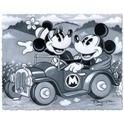 Disney Fine Art - Scenic Drive Satin Finish By Tim Rogerson