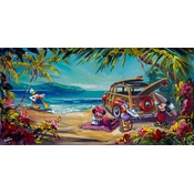 Disney Fine Art - Surf Day By Steve Barton