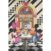 Disney Fine Art - Sundae for Two By Manuel Hernandez