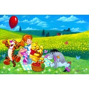 Disney Fine Art - Summer Picnic From Winnie The Pooh By Tim Rogerson