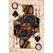 Disney Fine Art - Queen of Spades By Trevor Mezak