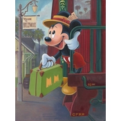 Disney Fine Art - Track 28 By Bret Iwan