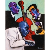 Disney Fine Art - Jazz Trio By Tim Rogerson