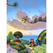 Disney Fine Art - A Tropical Idea By Michael Prozenza