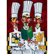 Disney Fine Art - Les Trois Chefs By Tim Rogerson