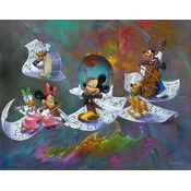 Disney Fine Art - A Universe of Music By Jim Warren