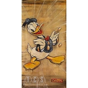 Disney Fine Art - Vintage Donald Original Donald Duck By Trevor Carlton