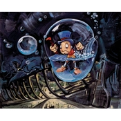 Disney Fine Art - Waterlogged - From Disney Pinocchio By Jim Salvati