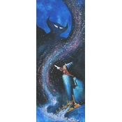 Disney Fine Art - Wicked Darkness From Fantasia By Stephen Fishwick