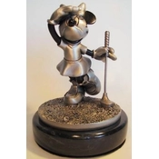 Disney Fine Art - What birdie Minnie golfing pewter figure By Disney Chilmark