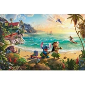 Disney Fine Art - Lilo & Stitch By Thomas Kinkade Disney