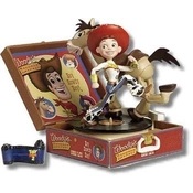 Disney Fine Art - Toy Story 2 Jessie Bullseye And Plaque By WDCC Disney Classics