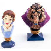 Disney Fine Art - Beauty And The Beast Belle And  Beast By WDCC Disney Classics