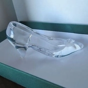 Disney Fine Art - CINDERELLA GLASS SLIPPER 1996 DREAMS COME TRUE By WDCC Disney Classics