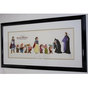 Disney Fine Art - Snow White And The Seven Dwarfs Cast Of Characters By WDCC Disney Classics