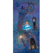 Disney Fine Art - Alice Floating Into Wonderland By Harrison Ellenshaw