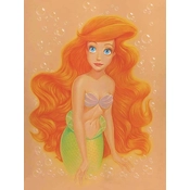 Disney Fine Art - Ariel By Manuel Hernandez