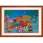 Disney Fine Art - Arriving In Style He Framed By Manuel Hernandez