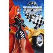 Disney Fine Art - Car Toon Speedway By Mike Kungl