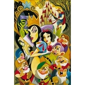 Disney Fine Art - The Enchantment Of Snow White By Tim Rogerson