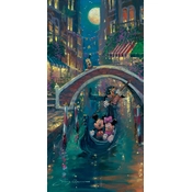 Disney Fine Art - Moonlight In Venice By James Coleman