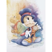 Disney Fine Art - Jiminy Cricket By Michelle St Laurent