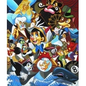 Disney Fine Art - Strings Of Temptation By Tim Rogerson