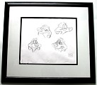 WDCC The Lion King Timon Original Production Drawing