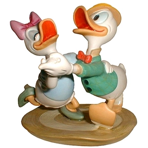 WDCC Disney Classics_Daisy & Donald Oh Boy What A Jitterbug