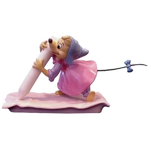 WDCC Disney Classics_Cinderella Chalk Mouse (perla) No Time For Dilly Dally