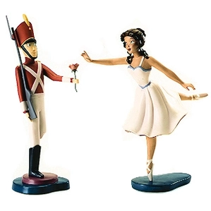 WDCC Disney Classics_Fantasia 2000 Tin Soldier And Ballerina Gift Of Love