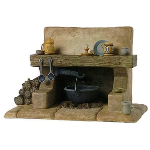 WDCC Disney Classics_Snow White Dwarf's Hearth The Dwarf's Hearth