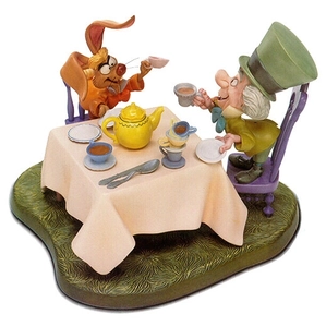 WDCC Disney Classics_Alice In Wonderland Mad Hatter And March Hare A Very Merry Unbirthday