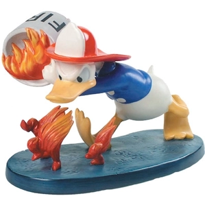 WDCC Disney Classics_Mickey's Fire Brigade Donald Duck Duck A Fire