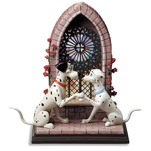 WDCC Disney Classics_One Hundred and One Dalmatians Pongo and Perdita Going To The Chapel