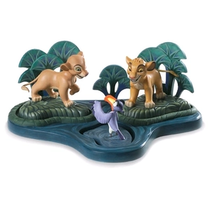 WDCC Disney Classics_The Lion King Simba Nala Zazu And Base