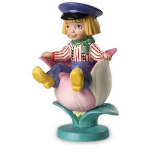 WDCC Disney Classics_It's A Small World Holland Tulpenjongen Boy With Tulip