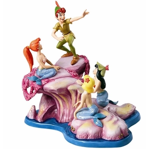 WDCC Disney Classics_Peter Pan And The Mermaids Spinning A Spellbinding Story